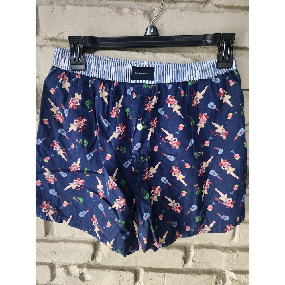 Tommy Hilfiger Womens Boxer Sleep Shorts